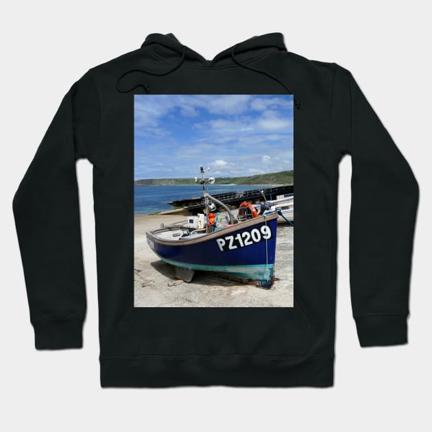 Sennen Cove, Cornwall Hoodie by Chris Petty